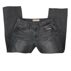 Levi's 514  Men's Charcoal Gray Slim Straight Leg Jeans